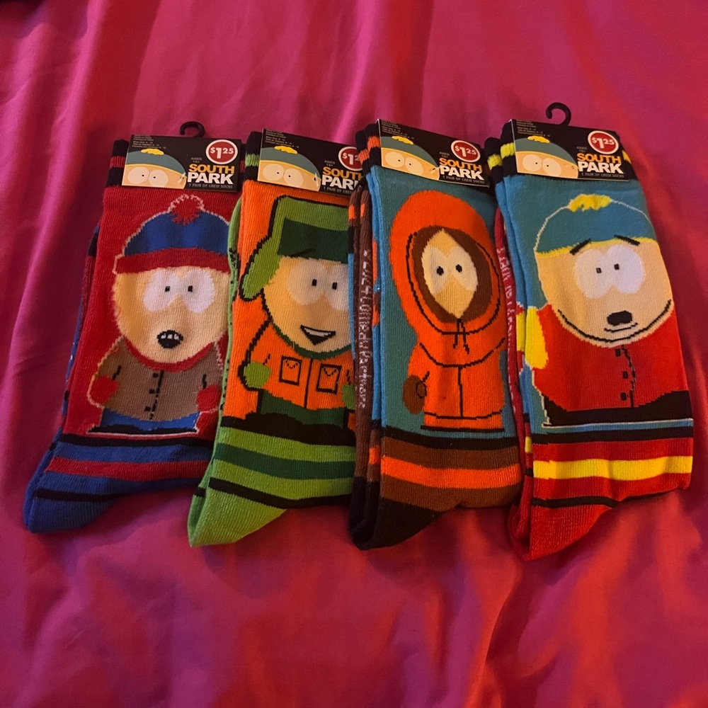 South Park Character Socks Set